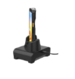 TC22/TC27 Single Slot Charge Only Cradle, Removable shim pre-installed for device without boot, compatible for device with boot/trigger handle without shim. Power supply and USB cable sold separately  PWR-WUA5V12W0US, CBL-TC5X-USBC2A-01 