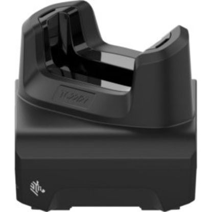 TC22/TC27 Single Slot Charge   Communication Cradle  shim included . Supports device with boot/trigger handle after shim is removed. Power supply, DC cable, and AC line cord sold separately  PWR-BGA12V50W0WW, CBL-DC-388A1-01 