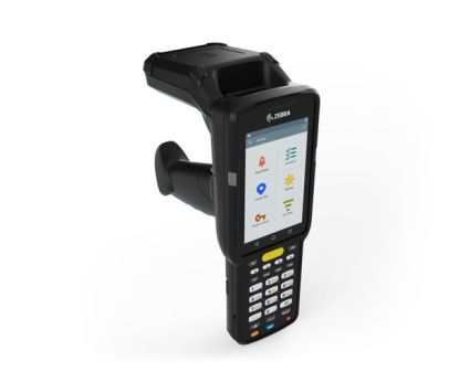 Zebra MC3330XR, 2D, SR, SE4770, BT, WiFi, NFC, num., pistolet, RFID, GMS, Android