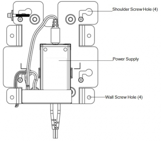 Zebra CC6000 Wall Mount Bracket