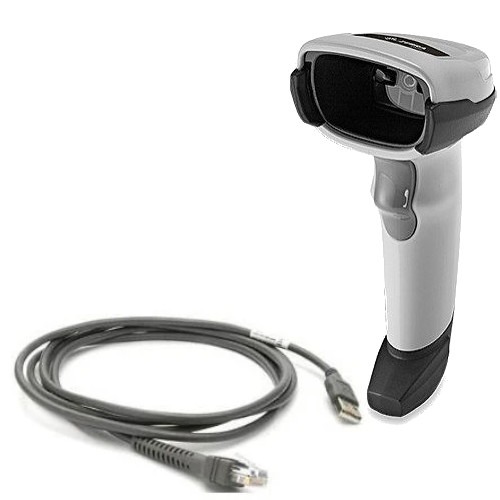 [DS2208-SR6U2100AZW] Zebra DS2208, 2D, multi-IF, en kit (USB), blanc
