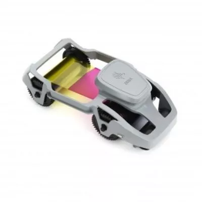 [800300-370EM] Zebra ribbon, YMCKO, 1/2 panel