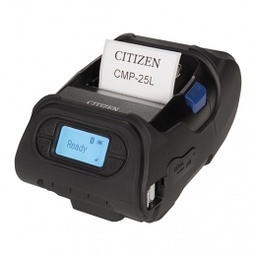 [CMP25BUXZL] Citizen CMP-25L, USB, RS232, BT, 8 pts/mm (203 dpi), écran, ZPL, CPCL