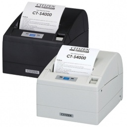 [CTS4000RSEWHL] Citizen CT-S4000/L, USB, RS232, 8 pts/mm (203 dpi), massicot, blanc