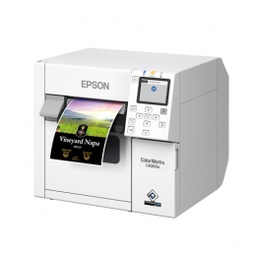 [C31CK03102MK] Epson ColorWorks C4000, Matt Black Ink, massicot, ZPLII, USB, Ethernet