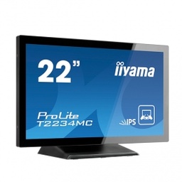 [T2234AS-B1] iiyama ProLite T2234AS-B1, 54,6 cm (21,5''), capacitif projeté, eMMC, Android, noir