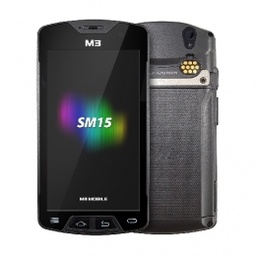 [S15X4C-Q2CFSE-HF] M3 Mobile SM15 X, 2D, SE4710, BT (BLE), WiFi, 4G, NFC, GPS, GMS, batt. étendue, Android